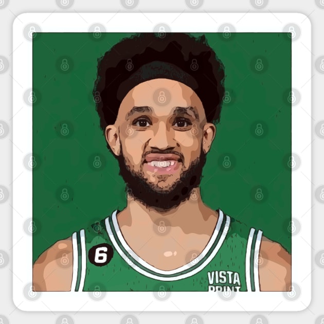 Derrick White Sticker by Playful Creatives